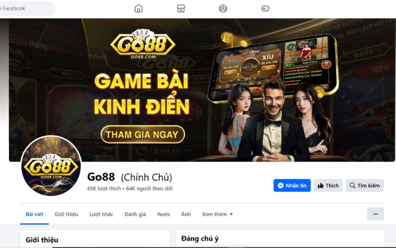 Go88.com - Nền Tảng Giải Trí Đỉnh Cao Cho Người Yêu Thích Cờ Bạc